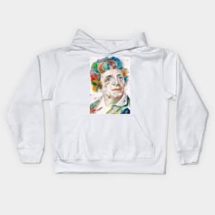 JEAN-PAUL MARAT watercolor portrait Kids Hoodie